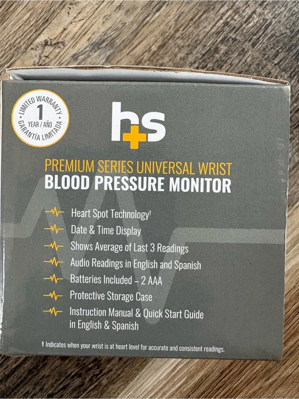 Premium Series Universal Wrist Blood Pressure Monitor - Black/Teal